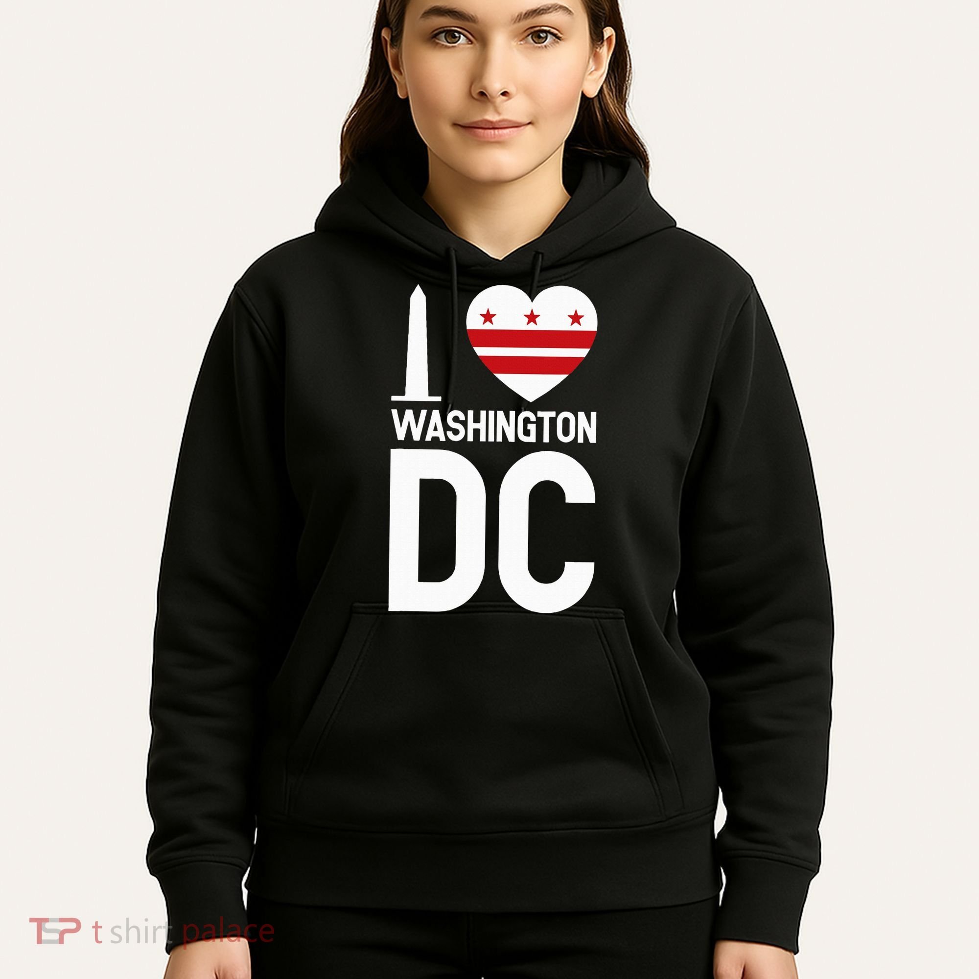 I Love Washington Dc Hoodie