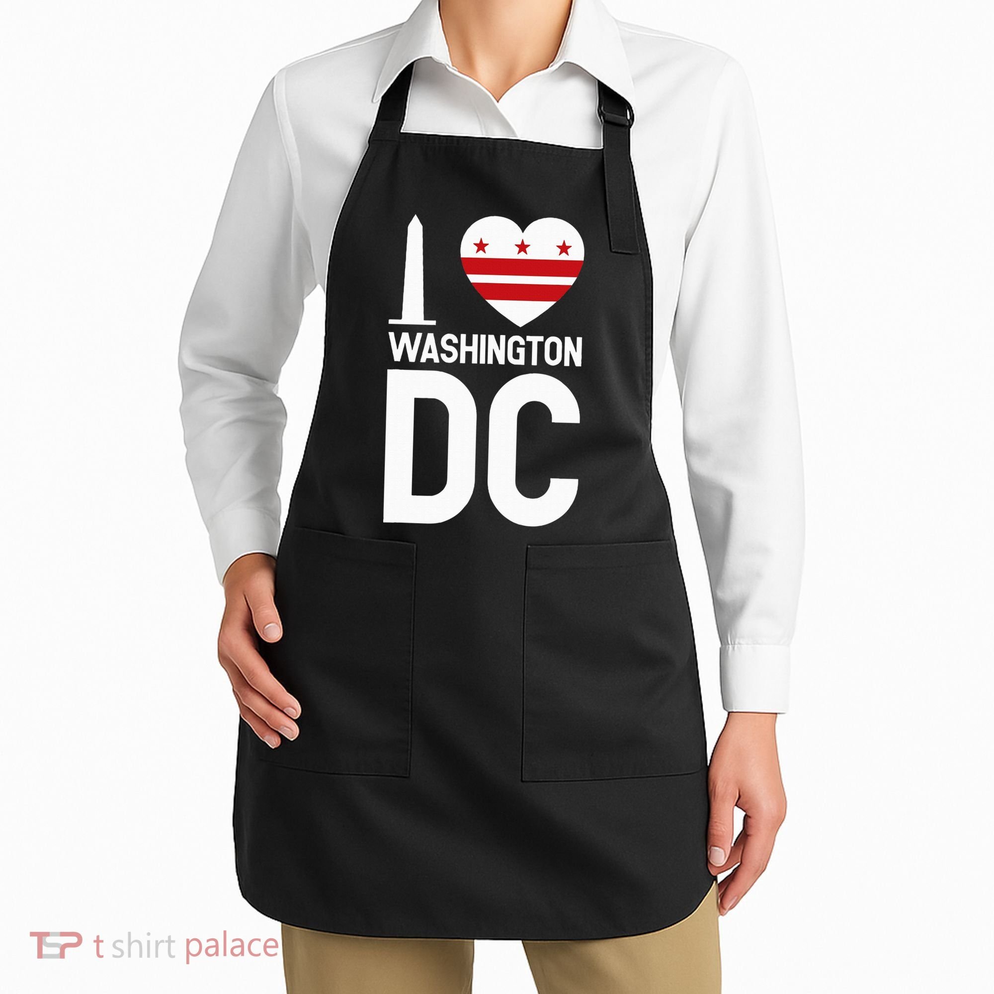 I Love Washington Dc Apron