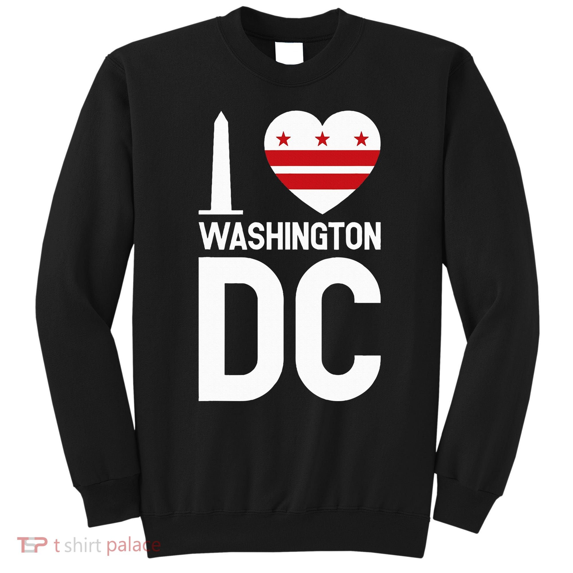 I Love Washington Dc Sweatshirt