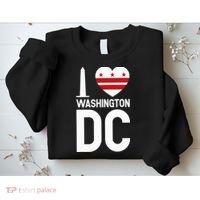 I Love Washington Dc Sweatshirt thumb 2
