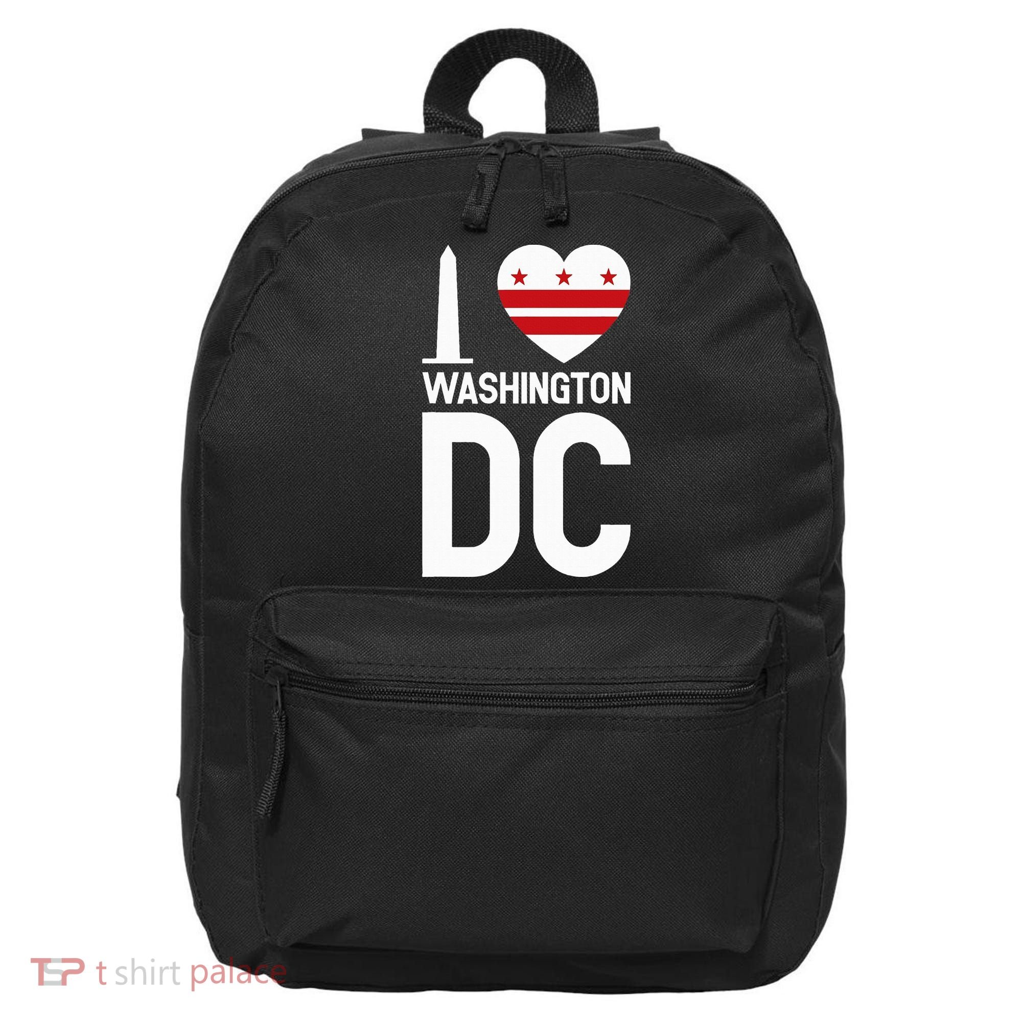I Love Washington Dc 16 in Basic Backpack