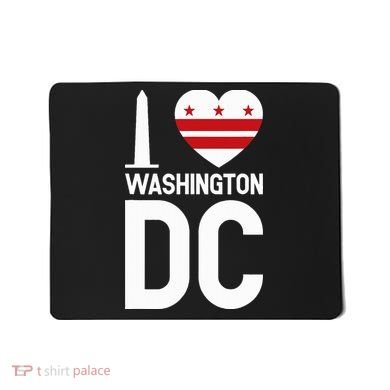 I Love Washington Dc Mousepad