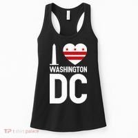I Love Washington Dc Women's Tank Top thumb 0