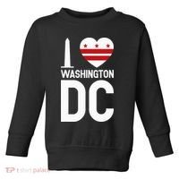 I Love Washington Dc Toddler Sweatshirt thumb 0