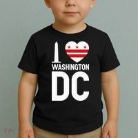 I Love Washington Dc Toddler T-Shirt thumb 2