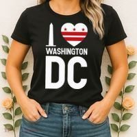 I Love Washington Dc Women's T-Shirt thumb 2