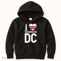 I Love Washington Dc Kids Hoodie thumb 0