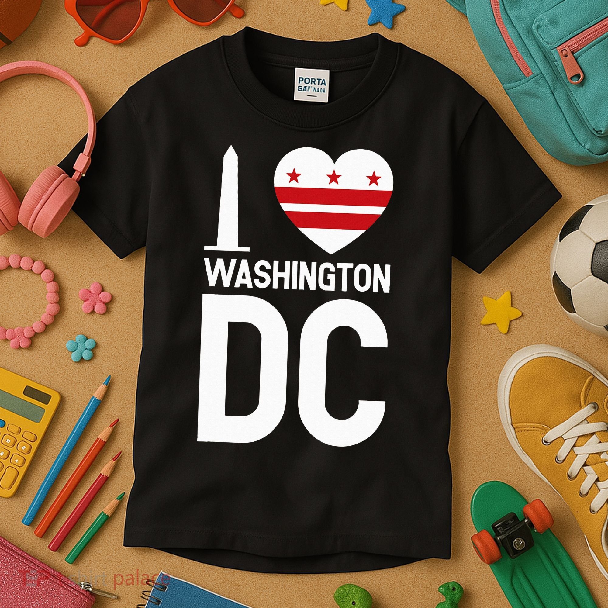 I Love Washington Dc Kids T-Shirt