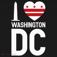 I Love Washington Dc Full Zip Hoodie thumb 2