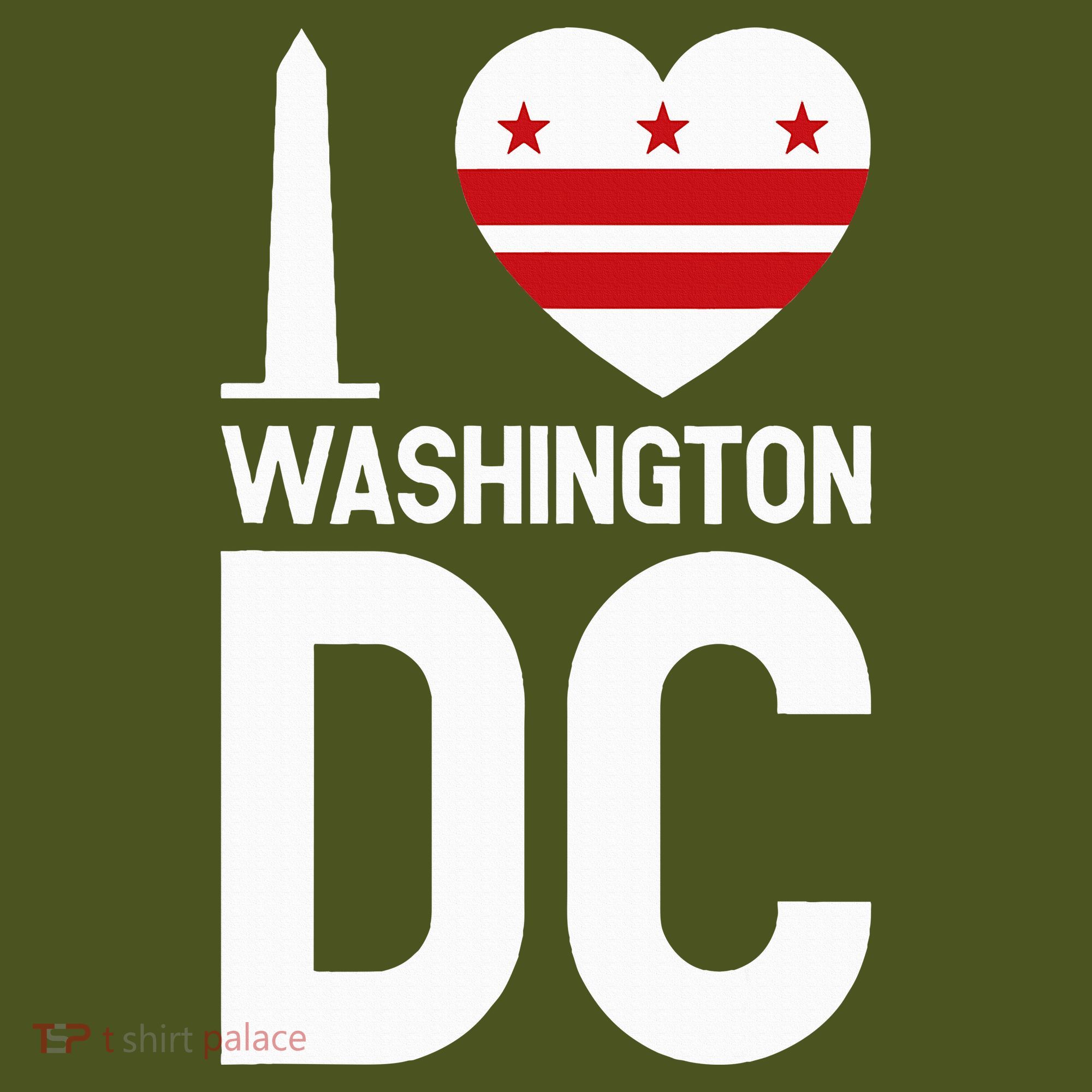 I Love Washington Dc The Baniff Cuffed Pom Beanie