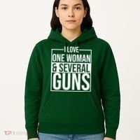 I Love Woman And Several Guns Hoodie thumb 5