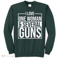I Love Woman And Several Guns Sweatshirt thumb 0