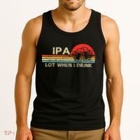 Ipa Lot When I Drink Tank Top thumb 3