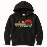 Ipa Lot When I Drink Kids Hoodie thumb 0