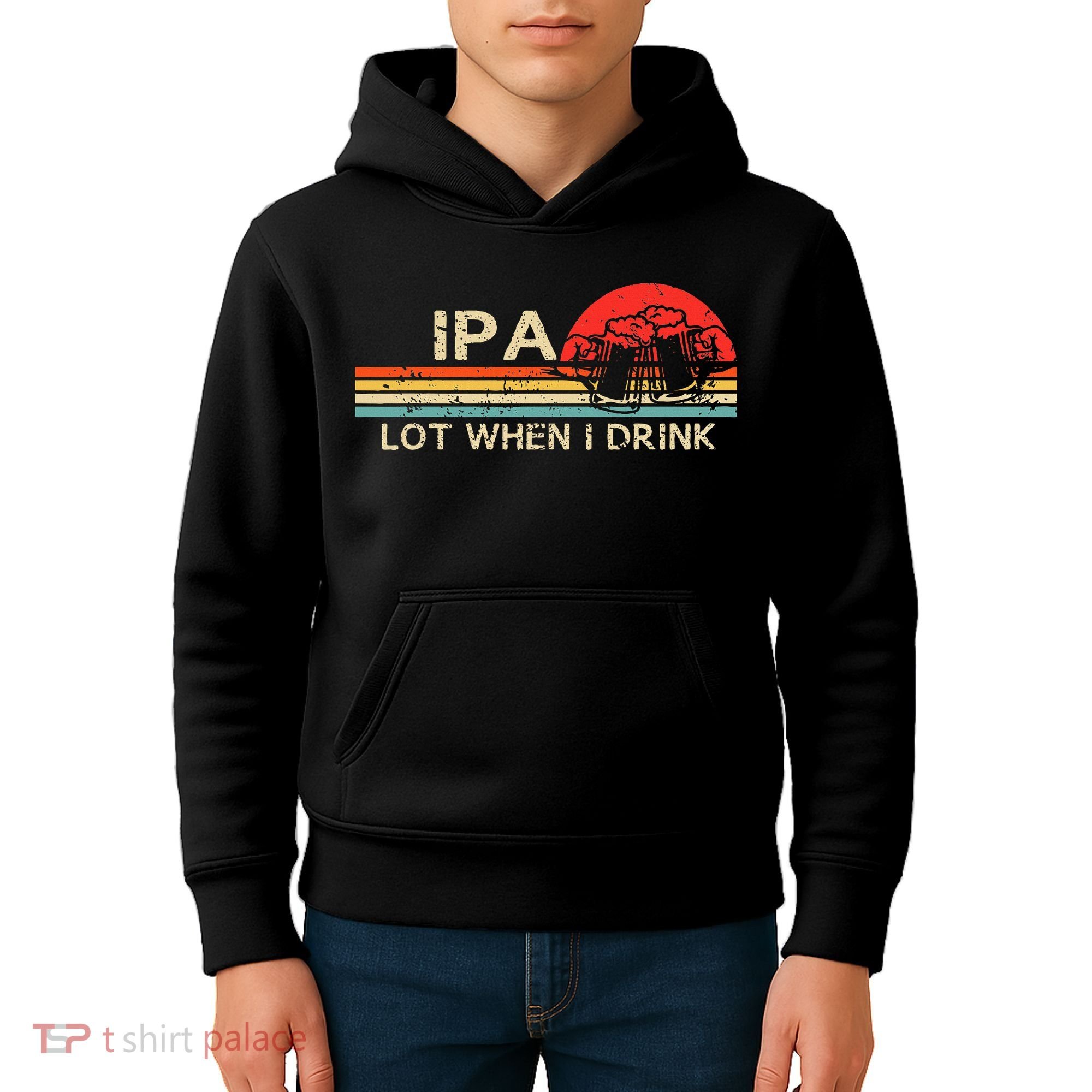 Ipa Lot When I Drink Kids Hoodie