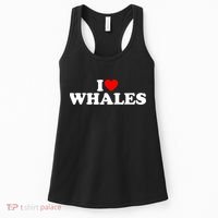 I Love Whales Women's Tank Top thumb 0
