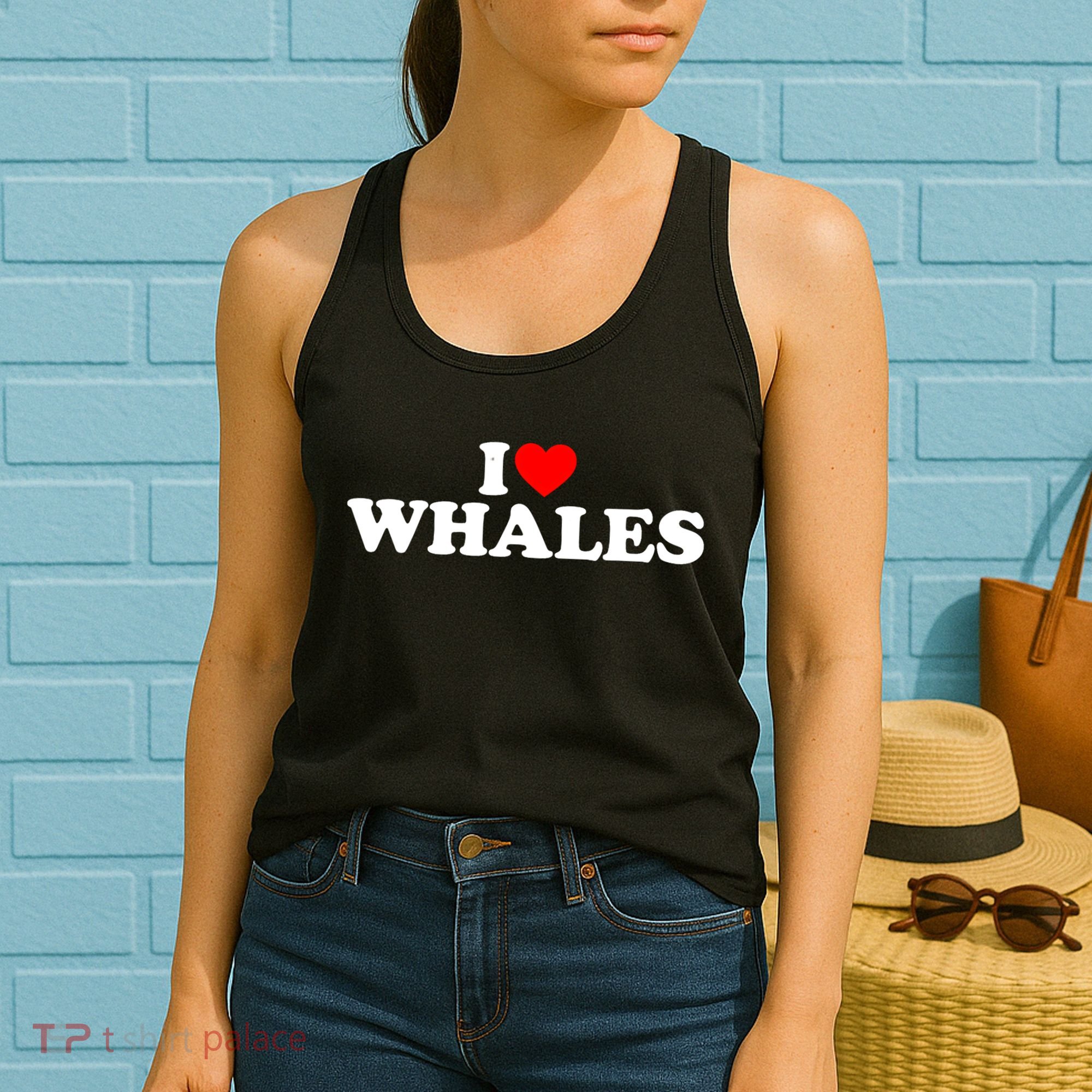 I Love Whales Women's Tank Top
