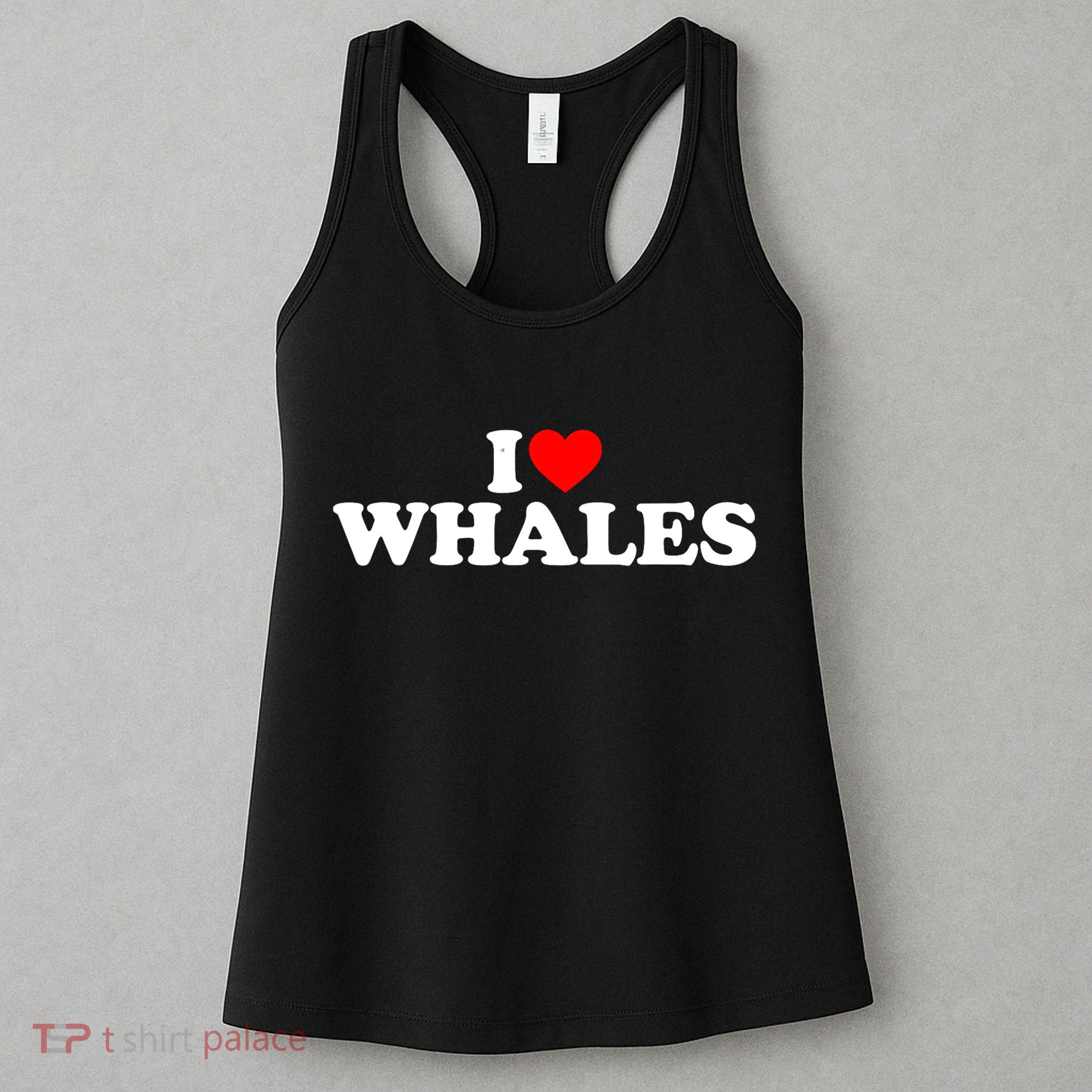 I Love Whales Women's Tank Top
