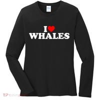 I Love Whales Women's Long Sleeve Shirt thumb 0