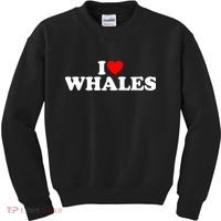 I Love Whales Kids Sweatshirt thumb 0