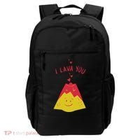 I Lava You Cute Funny Romantic Gift Backpack thumb 0