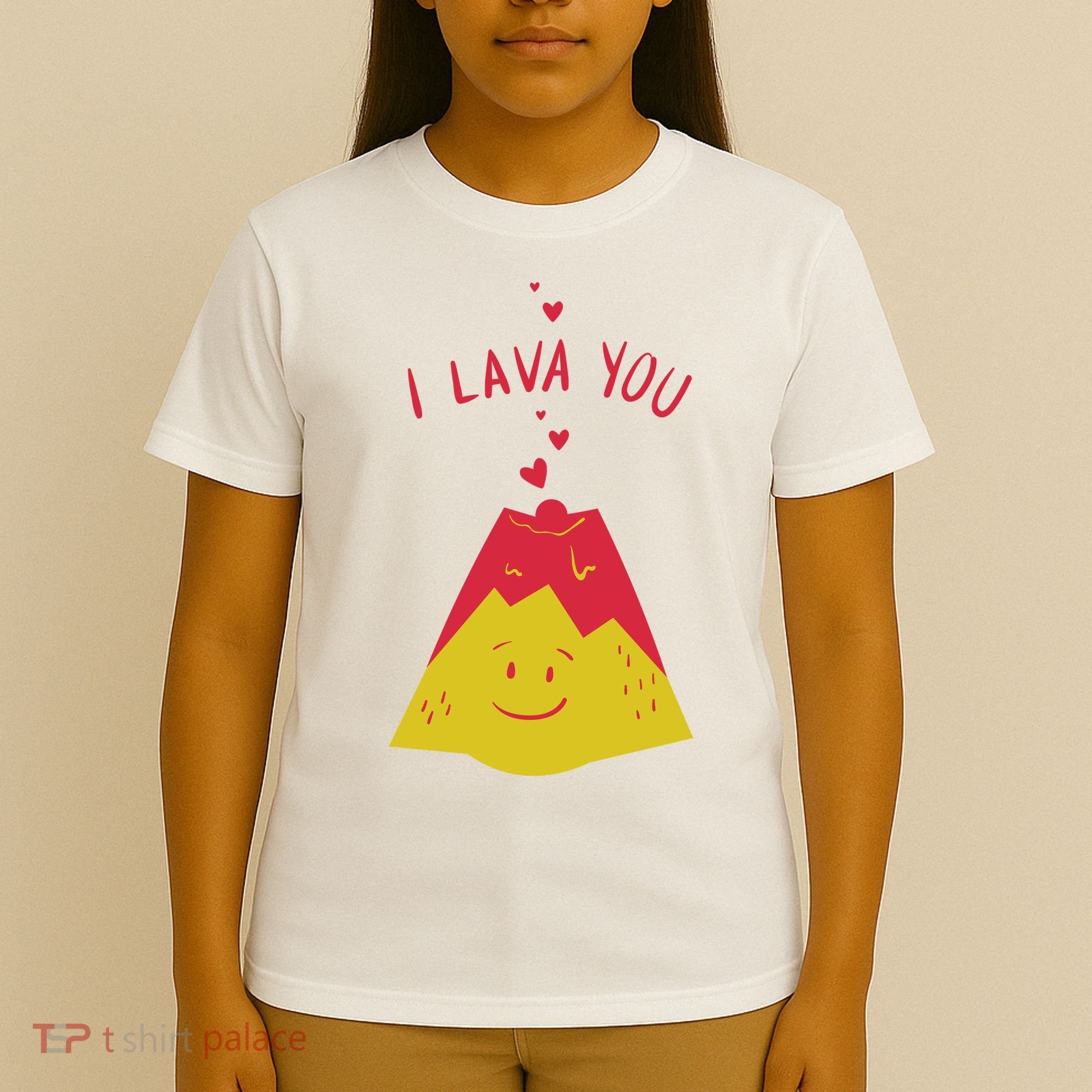 I Lava You Cute Funny Romantic Gift T-Shirt