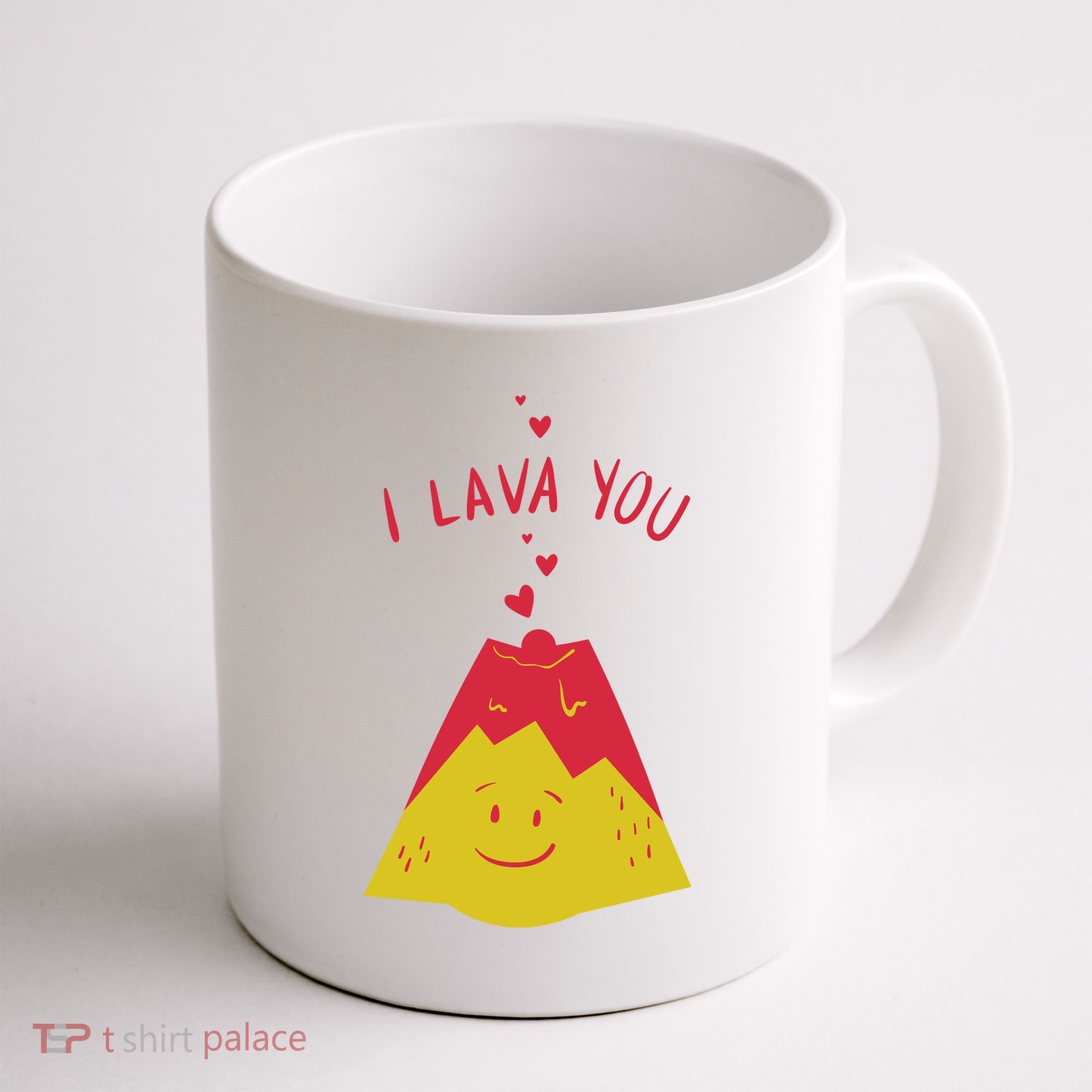 I Lava You Cute Funny Romantic Gift Coffee Mug