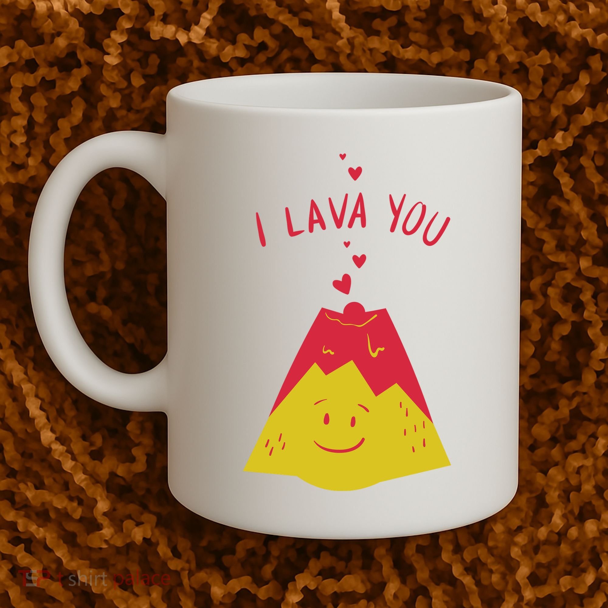 I Lava You Cute Funny Romantic Gift Coffee Mug