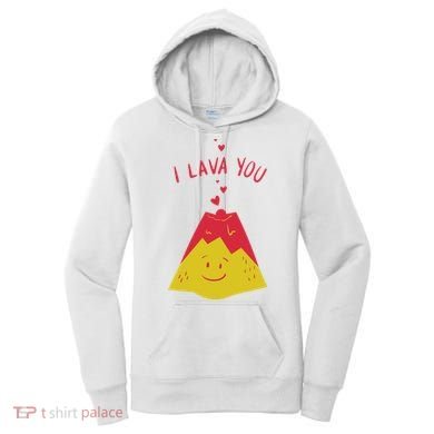 I Lava You Cute Funny Romantic Gift Women's Hoodie