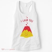I Lava You Cute Funny Romantic Gift Women's Tank Top thumb 0