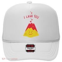 I Lava You Cute Funny Romantic Gift Hat thumb 0