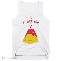 I Lava You Cute Funny Romantic Gift Tank Top thumb 0