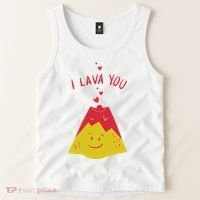I Lava You Cute Funny Romantic Gift Tank Top thumb 2