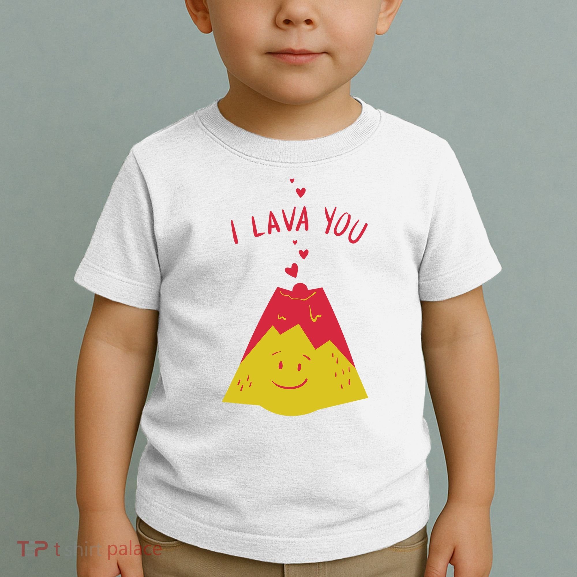 I Lava You Cute Funny Romantic Gift Toddler T-Shirt