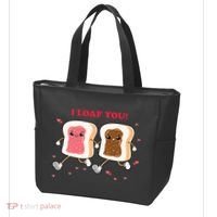 I Loaf You Valentines Day Funny Gift Tote Bag thumb 3