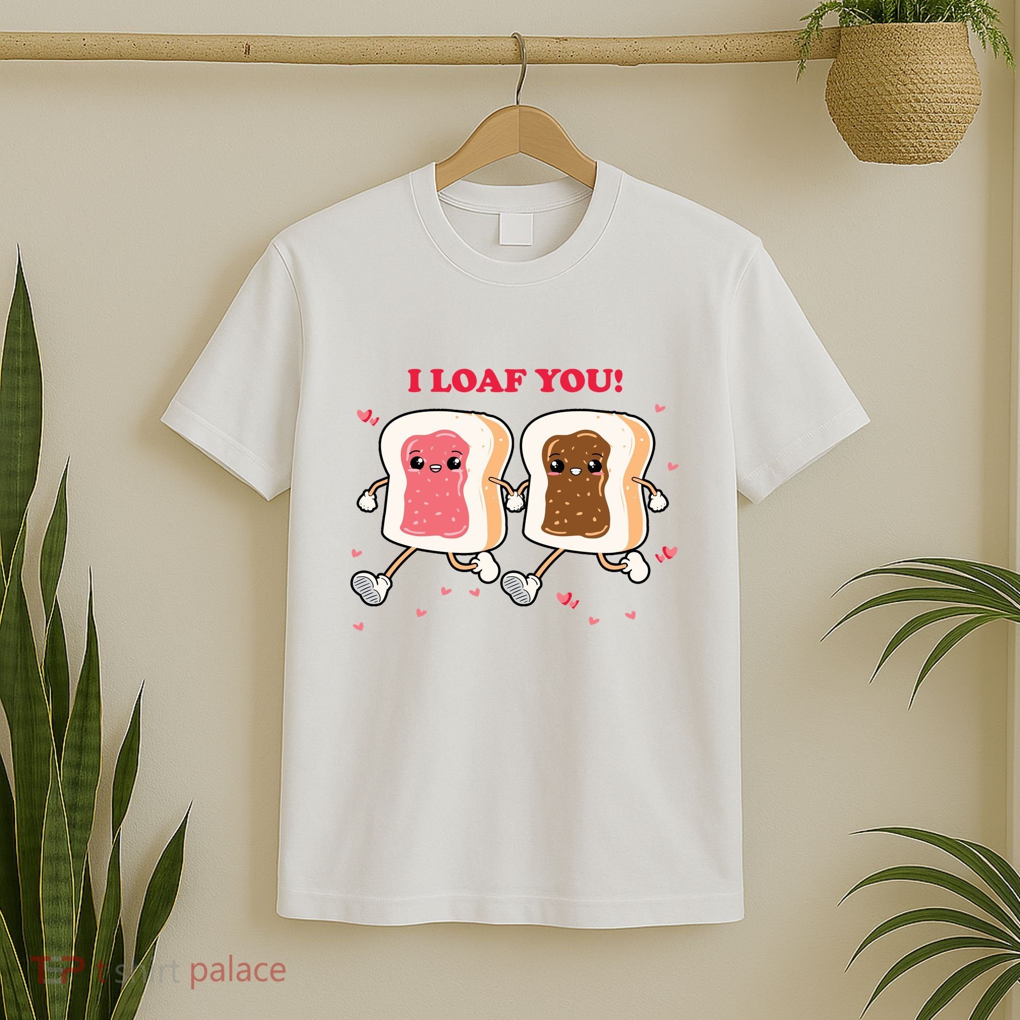 I Loaf You Valentines Day Funny Gift T-Shirt
