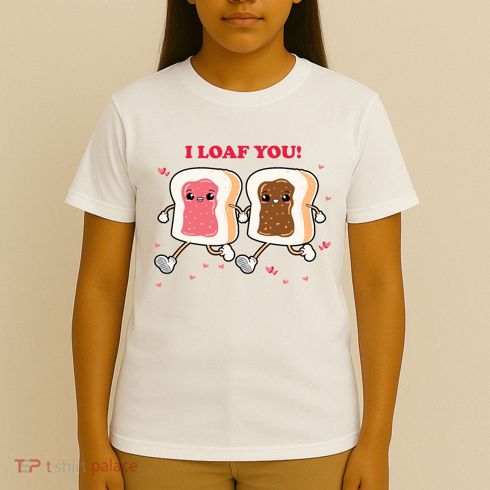 I Loaf You Valentines Day Funny Gift T-Shirt
