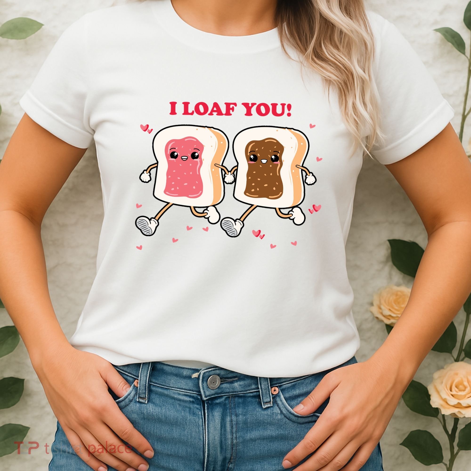I Loaf You Valentines Day Funny Gift Women's T-Shirt