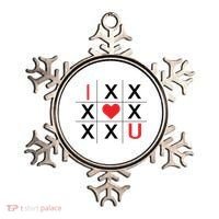 I Love You Tic Tac Toe Cute Valentines Day Ornament thumb 0