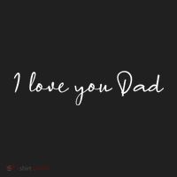 I Love You Dad Father Figure WorldS Greatest Father Gift Beanie thumb 2