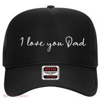 I Love You Dad Father Figure WorldS Greatest Father Gift Hat thumb 0