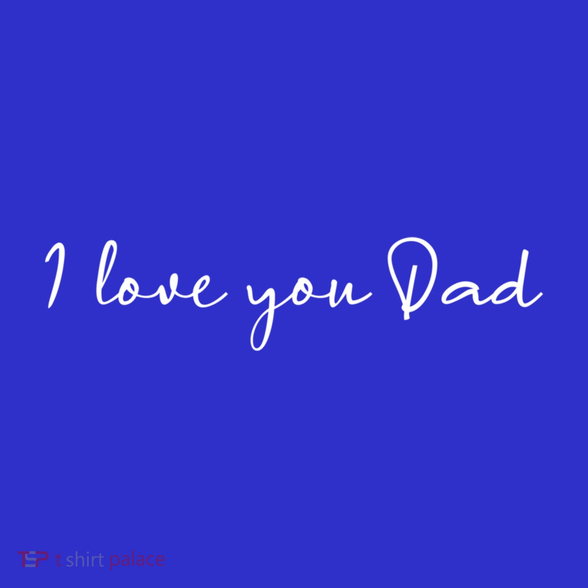 I Love You Dad Father Figure WorldS Greatest Father Gift Polo