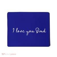 I Love You Dad Father Figure WorldS Greatest Father Gift Mousepad thumb 0