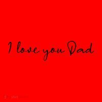 I Love You Dad Father Figure WorldS Greatest Father Gift Santa Hat thumb 1