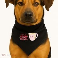 I Love You Beyond Measure USA-Made Doggie Bandana thumb 1