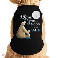 I Love You To The Moon And Back Doggie Tank thumb 0