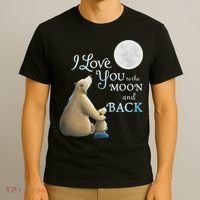 I Love You To The Moon And Back T-Shirt thumb 3