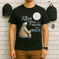 I Love You To The Moon And Back T-Shirt thumb 6