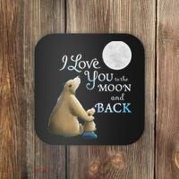 I Love You To The Moon And Back Coaster thumb 0