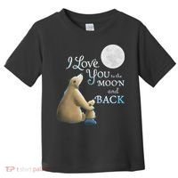 I Love You To The Moon And Back Toddler T-Shirt thumb 0